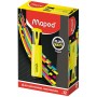 Marcador Fluorescente Maped Peps Classic Amarillo (12 Unidades)