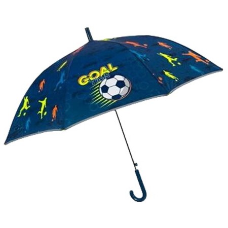 Parapluie Perletti Bleu Fibre de Verre 97 cm Enfant Football