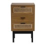 Table de Nuit Alexandra House Living Marron Noir Bois 40 x 65 x 30 cm