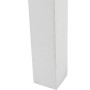 Table de Nuit Alexandra House Living Blanc Marron Bois 40 x 55 x 30 cm