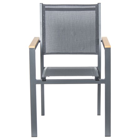 Chaise de jardin Alexandra House Living Noir 55 x 86 x 60 cm Textilène