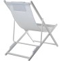 Hamaca plegable Alexandra House Living Blanco 61 x 103 x 96 cm Tela