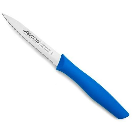 Cuchillo Pelador Arcos Nova Azul Acero Inoxidable Polipropileno 10 cm