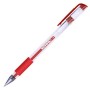 Stylo gel Kores BG1 Transparent 0,7 mm Rouge 12 Unités