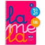 Cahier Lamela Cuadrovía Rose Fluorescent Din A4 80 Volets 21,5 x 31,5 cm 5 Pièces (25 Unités)