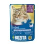 Comida para gato Bozita trozos esterilizados en gelatina con pavo 85 g