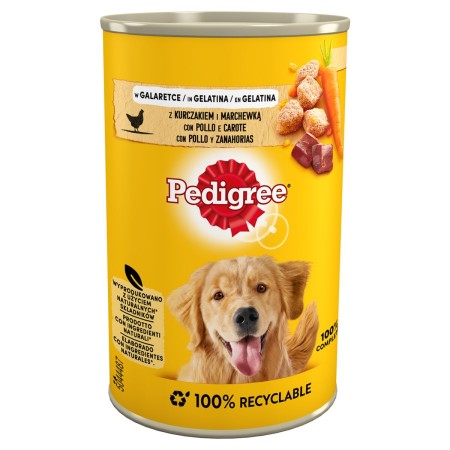 Alimentation humide Pedigree Poulet Carotte 400 g