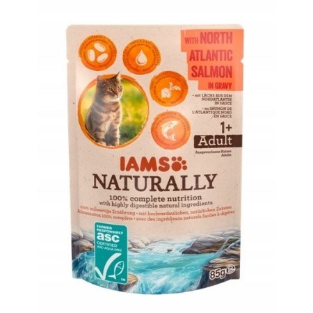 Comida para gato Eukanuba Naturally Adult Pescado 85 g