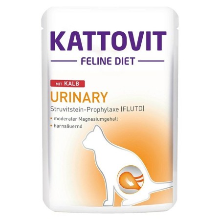 Aliments pour chat Kattovit Urinary Veal 85 g