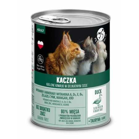 Aliments pour chat PETREPUBLIC Duck 400 g