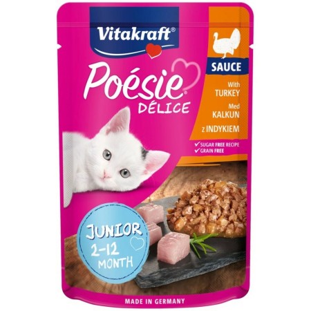 Comida para gato Vitakraft POESIE DELICE JUNIOR 85 g