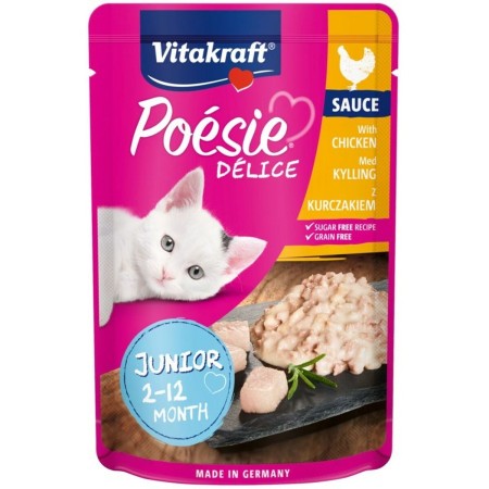 Comida para gato Vitakraft DELICE JUNIOR Pollo 85 g