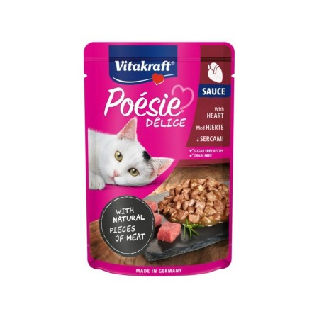 Aliments pour chat Vitakraft POESIE DELICE corazones 85 g