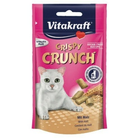 Snack para Gatos Vitakraft CRISPY CRUNCH Carne Aves 60 g