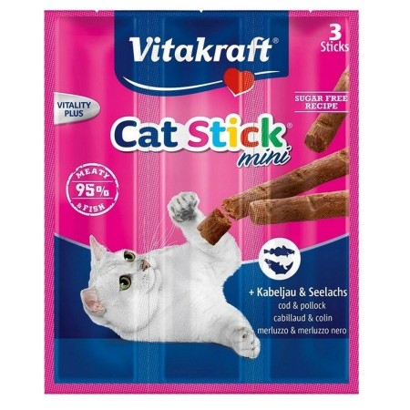 Collation pour Chat Vitakraft CatStick Classic Poisson