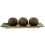 Vase Alexandra House Living Bronze Céramique