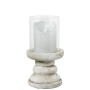 Vase Alexandra House Living Blanc Céramique 13 x 23 cm