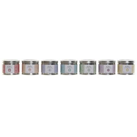 Bougie Parfumée DKD Home Decor Indien (7 pcs) (7.5 x 7.5 x 6 cm)