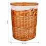 Lot de paniers Alexandra House Living Naturel osier Bois de saule 3 Pièces