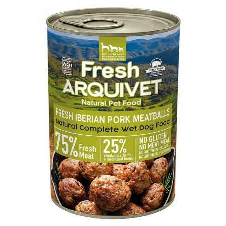 Comida húmeda Arquivet Fresh Iberian Pork Meatballs Cerdo 400 g