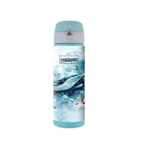 Termo Feel Maestro MR-1634-A Azul Acero Inoxidable 400 ml