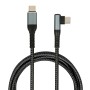 Cable USB Ibox IKUTC100 Negro 2 m