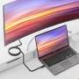 Cable USB-C Aisens A107-0705 Negro 3 m (1 unidad)