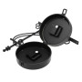 Reloj de Pared Versa Beaujolais Metal 8 x 27 x 31,5 cm