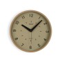 Reloj de Pared Versa Beige Plástico 4 x 30 x 30 cm