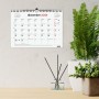 Calendario de pared Finocam Papel 2024-2025 21 x 15 cm 16 Meses