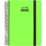 Agenda Grafoplas NEON Verde A5 14,8 x 21 cm 2025