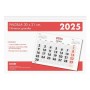 Calendario de Sobremesa DOHE Multicolor 30 x 21 cm 2025