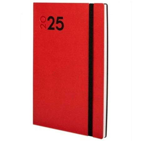 Agenda Finocam DYNAMIC MARA Y10 Rojo A5 14 x 20,4 cm 2025