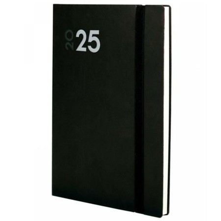 Agenda Finocam DYNAMIC MARA Y10 Negro A5 14 x 20,4 cm 2025