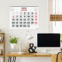 Calendario de pared Finocam Papel 2025 54 x 42 cm