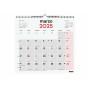 Calendario de pared Finocam Papel 2025 34 x 32 cm