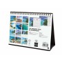 Calendario de Sobremesa Finocam PAISAJES PARADISÍACOS Multicolor Papel 21 x 15 cm 2025