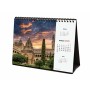 Calendario de Sobremesa Finocam CIUDADES CON ENCANTO Multicolor Papel 21 x 15 cm 2025