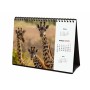 Calendario de Sobremesa Finocam FAUNA SALVAJE Multicolor Papel 21 x 15 cm 2025