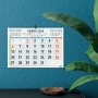 Calendario de pared Finocam Multicolor Papel 2025 43 x 31 cm