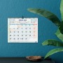 Calendario de pared Finocam Multicolor Papel 2025 30 x 24,7 cm