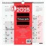 Calendario de pared Finocam Papel 2025 30 x 30 cm