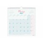 Calendario de pared Finocam CHIC Turquesa Papel 2025 30 x 30 cm