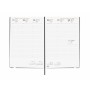 Agenda Finocam DYNAMIC MARA Y11 Negro 16,5 x 24 cm 2025