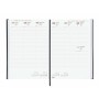 Agenda Finocam DYNAMIC MILANO Y11 Negro 16,5 x 24 cm 2025