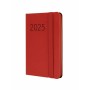 Agenda Finocam FLEXI Rojo Mini 8,2 x 12,7 cm 2025 Lisa