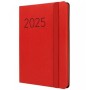 Agenda Finocam FLEXI Rojo 11,8 x 16,8 cm 2025 Lisa