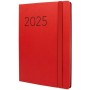 Agenda Finocam FLEXI Rojo A5 14,8 x 21 cm 2025 Lisa