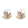 Licorne DKD Home Decor Bois (12.5 x 8 x 11 cm) (2 pcs)