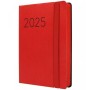 Agenda Finocam FLEXI Rojo 11,8 x 16,8 cm 2025 Lisa